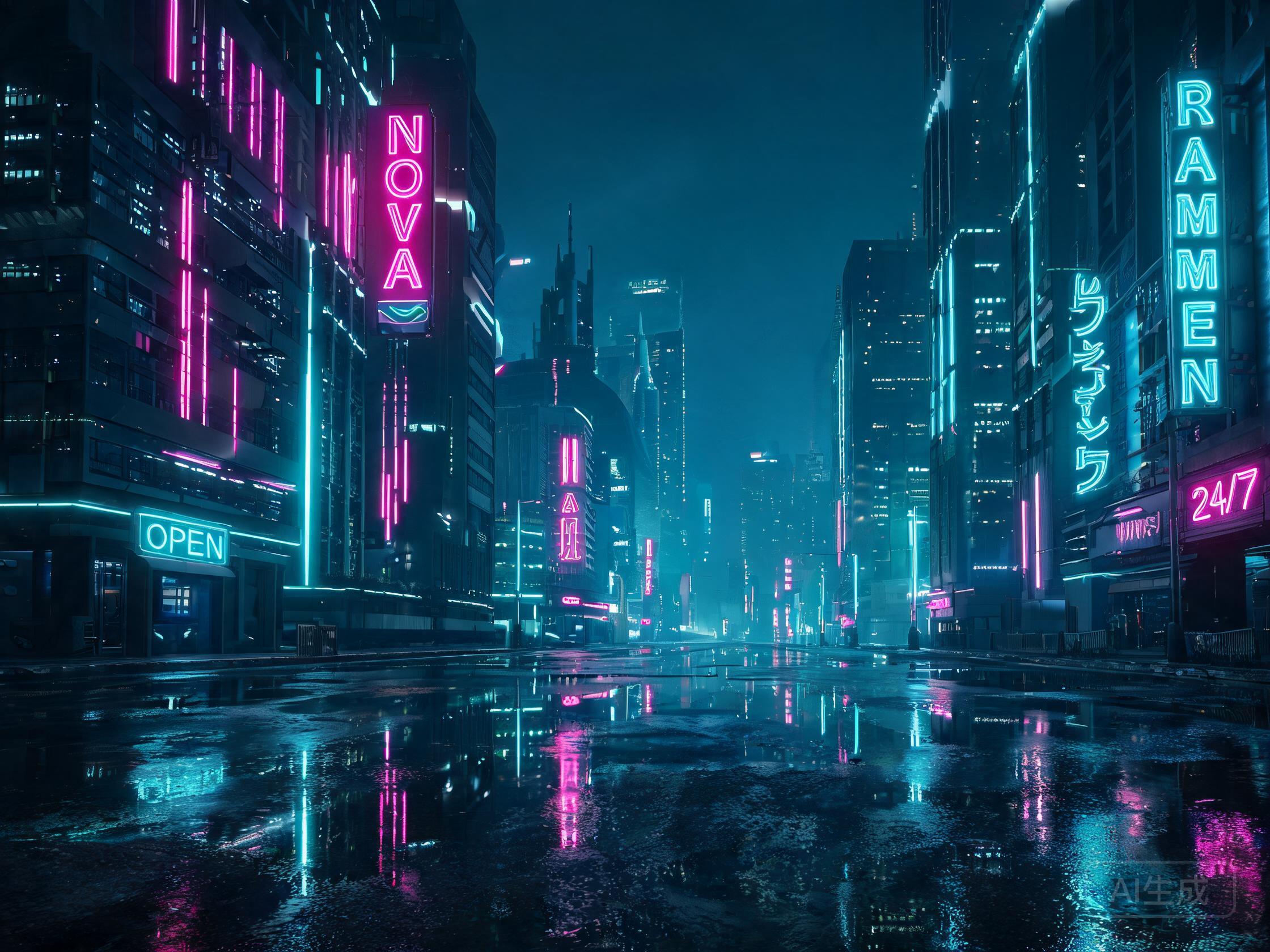 neon template preview